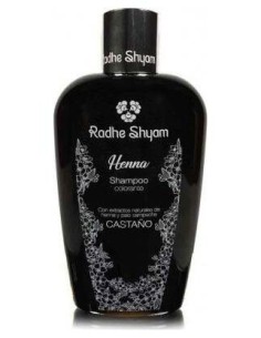 Champu Henna Color Castaño 400Ml. de Radhe Shyam 2