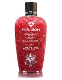 Sales De Baño Azafran De Miel Equilibrante 300Gr de Radhe Shyam 2