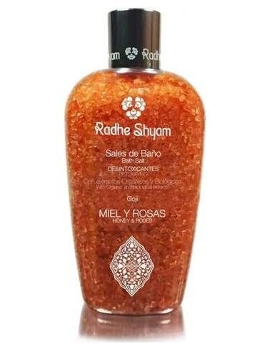 Sales De Baño De Miel Y Rosas 300Gr. de Radhe Shyam