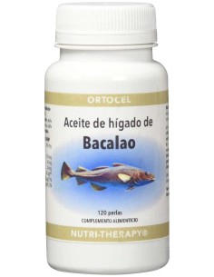 Aceite Higado De Bacalao 120Perlas de Ortocel Nutri-Therapy 2