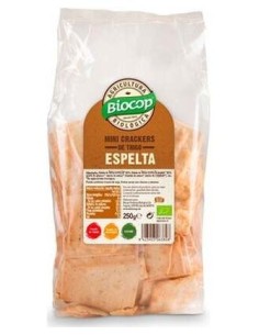 Mini Crackers De Trigo Espelta 250Gr. Bio Vegan de Biocop 2