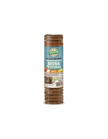 Galletas De Avena Integral Con Frutas 250Gr. Bio de Biocop
