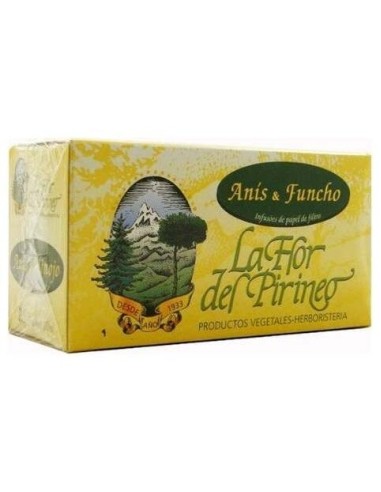 Anis Verde Hinojo Infusion 25Bolsitas de Flor Pirineo