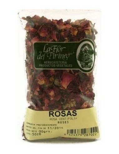 Hierba Rosas Petalos 25Gr. de Flor Pirineo