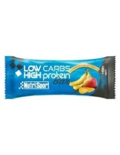 Low Carbs High Protein Banana-Mango 16Barritas de Nutrisport 2