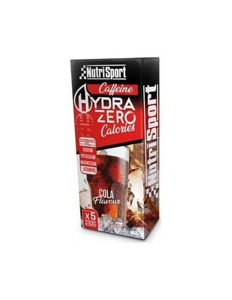 Hydrazero Con Cafeina Cola 5Sticks de Nutrisport