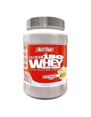 Iso Whey Cero Cero Vainilla 1Kg. de Nutrisport