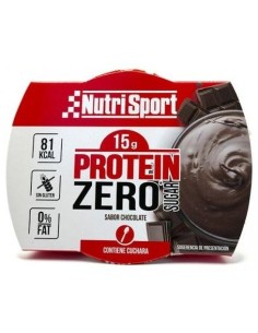 Pudding Protein Zero Chocolate 12Tarrinasx135Gr. de Nutrisport 2