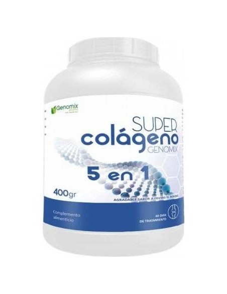 Super Colageno 5 En 1 400Gr. Genomix de Science & Health Sbd