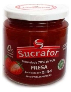 Mermelada De Fresa 70% Fruta 0% Azucar 260Gr. de Sucrafor 2