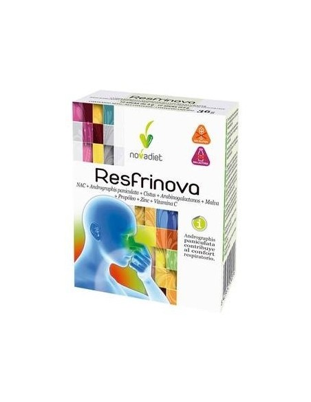 Resfrinova Envase de 12 sticks de 3 g. de Novadiet