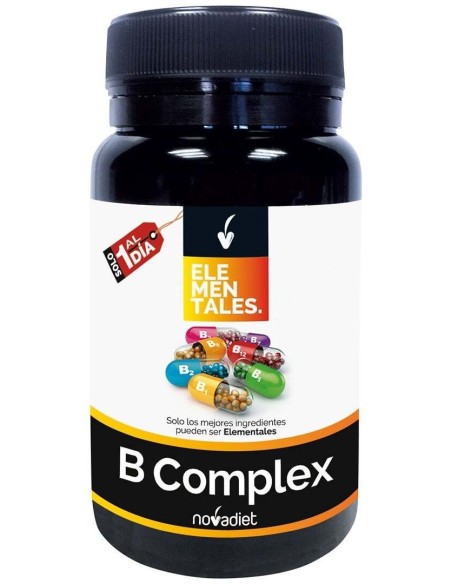 B Complex Envase de 60 cápsulas vegetales. de Novadiet