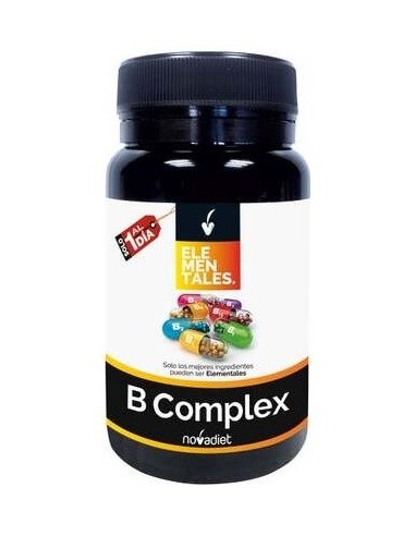 B Complex 60Cap. Elementales de Novadiet