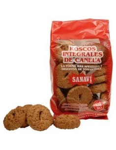 Roscos De Canela Integrales 400Gr. Bio de Sanavi 2
