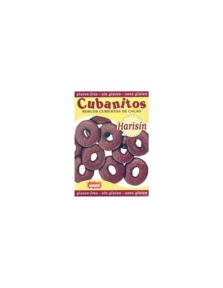 Cubanitos.Roscos Cubiertos Chocolate de Sanavi