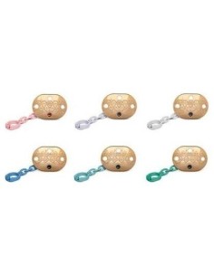 Broche Sujeta Chupe Pinza Redon Prem C/Cadena +0M de Suavinex 2