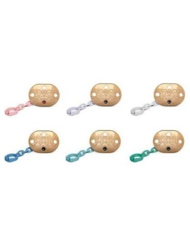 Broche Sujeta Chupe Pinza Redon Prem C/Cadena +0M de Suavinex