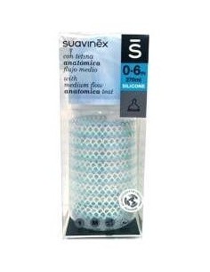 Biberon Clasico Tetina Anat Sili T/1 M 0-6 M 270 Ml Suavinex 2