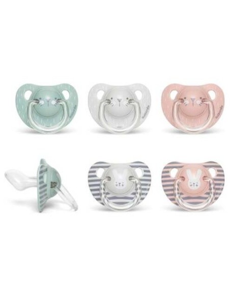 Chupete Evolution Sili Anat 6-18M 1 Unidad de Suavinex