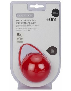 Portachupetes Duo 2 En 1 +0M 1 Unidad de Suavinex 2