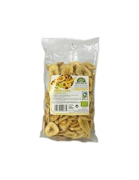 Banana Chips Deshidratada 250Gr. Bio de Eco Salim