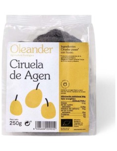 Ciruela De Agen Con Hueso 250Gr. Bio de Oleander 2
