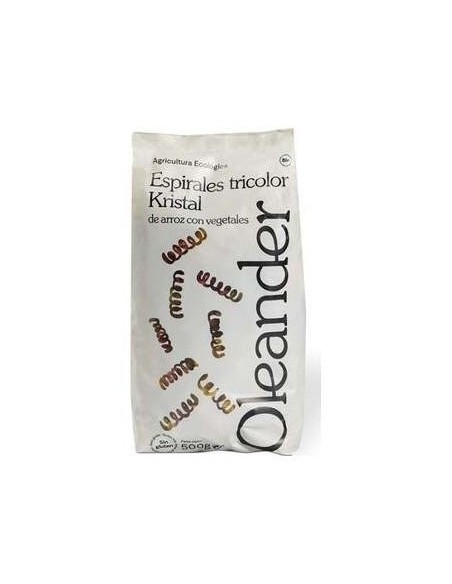 Espirales Tricolor de Arroz 500G de Oleander