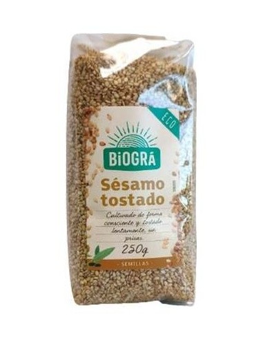 Sesamo Tostado 250Gr. Bio de Biogra