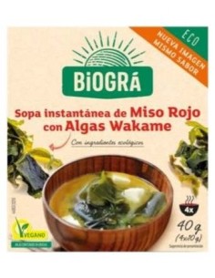 Sopa Miso Con Alga Wakame 4Sbrs. Bio de Biogra 2