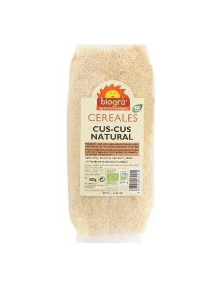 Cuscus Natural 500 Gramos Bio Biogra