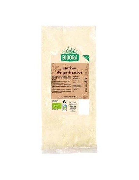 Harina De Garbanzos 500Gr. Bio de Biogra