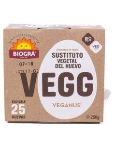 Vegg Sustitutivo Del Huevo 250Gr. Bio de Biogra 2