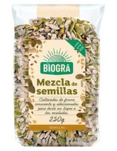 Mezcla De Semillas 250Gr. Bio de Biogra 2