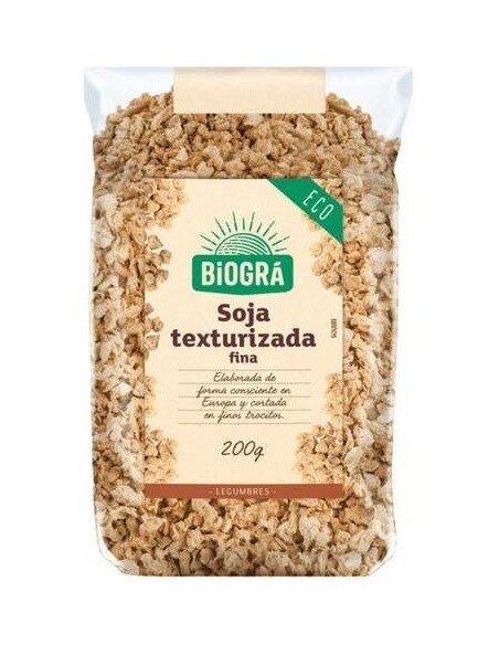 Soja Texturizada Fina 200Gr. Bio de Biogra