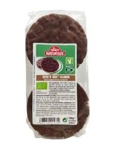 Tortas De Arroz Con Algarroba 100G de Natursoy 2