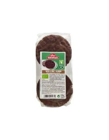 Tortas De Arroz Con Algarroba 100Gr. de Natursoy