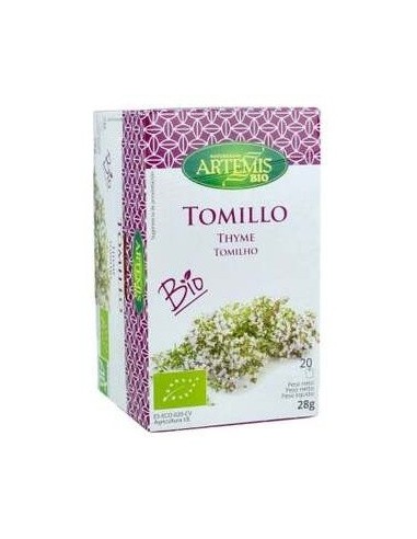 Tomillo Infusion 20Bolsitas Bio de Artemis Bio