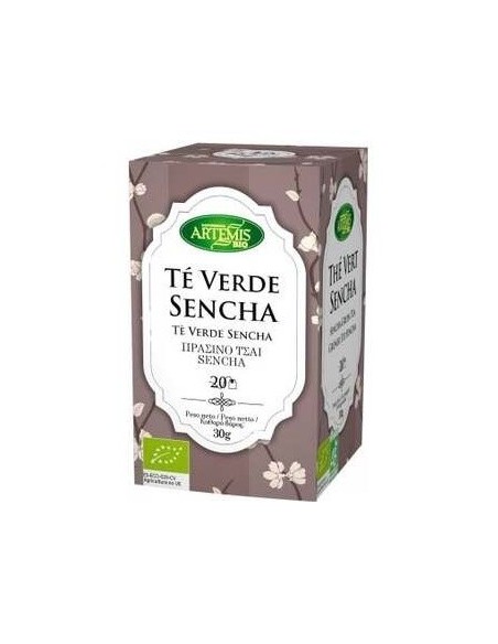 Te Verde Sencha Infusion 20Bolsitas. Bio de Artemis Bio