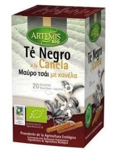 Te Negro Canela Infusion 20Bolsitas. de Artemis Bio 2