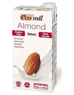 Ecomil Bebida De Almendras Nature 1Lt 6Uds Bio S/A de Almond 2