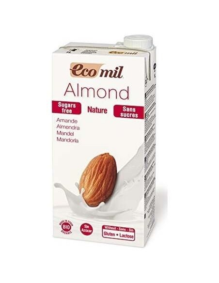 Ecomil Bebida De Almendras Nature 1Lt 6Uds Bio S/A de Almond