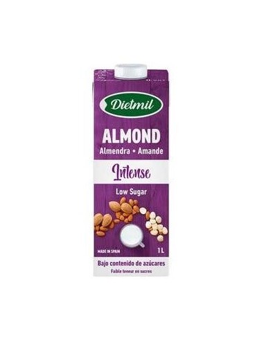 Diemil Bebida De Almendras Intense Low Sugar 1L. de Almond