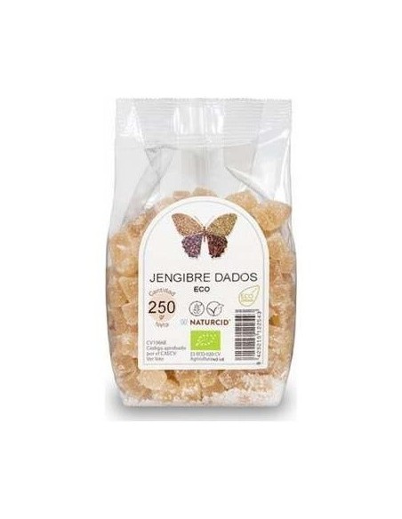 Jengibre Dados Bolsa 200Gr. Eco de Naturcid