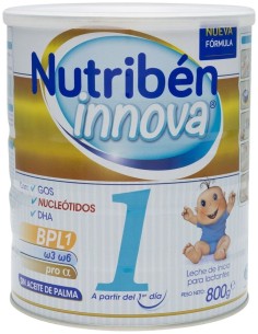 Nutriben Innova 1 S/ Ac Palma 800Gr. de Nutriben 2