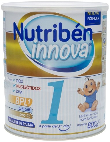 Nutriben Innova 1 S/ Ac Palma 800Gr. de Nutriben