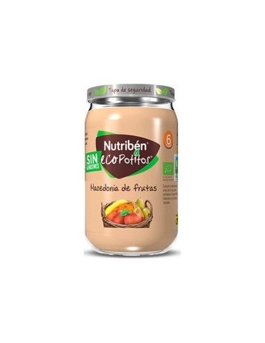 Nutriben Eco Potito Macedonia 235Gr.+6M de Nutriben