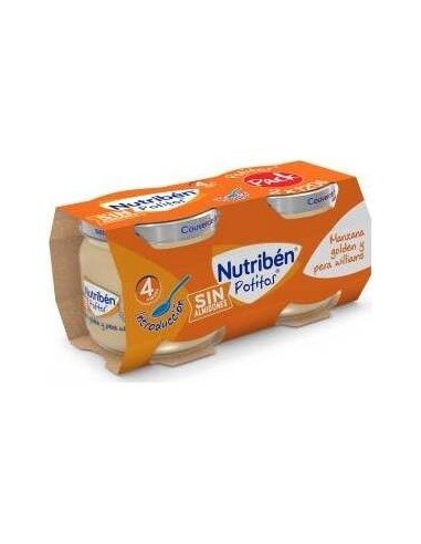 Nutriben Potito Introduccion Manzana-Pera 2X120 Gramos Nutriben