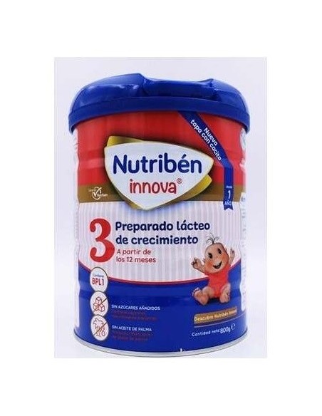 Nutriben Leche Innova 3 Sc 800Gr. de Nutriben