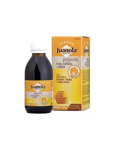 Juanola Propolis Miel Tomillo Altea Jarabe 150Ml. de Juanola