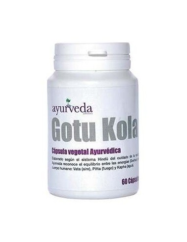 Gotukola - 60 Capsulas de Ayurveda Autentico